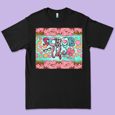 Scrub Life Tumbler Premium Tee Designed By Bundleandbundleshop