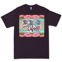 Plum scrub life tumbler Premium Tee - BundleAndBundleShop