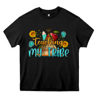 Black teaching my tribe Heavy Core Tee - BundleAndBundleShop