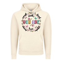 Vintage Artic you are enough Vintage Hoodie - MaliasSmallBusiness