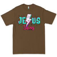 Cacao jesus saves Premium Tee - JahusDesignShop