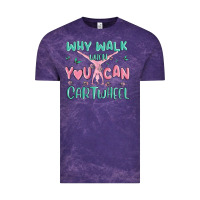 Cloud Purple why walk then you can cartwheel Vintage Tee - MaliasSmallBusiness