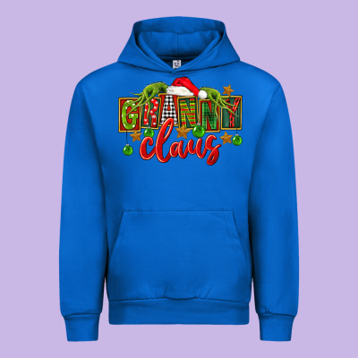 Christmas Granny Claus Urban Hoodie Designed By Fadigitalartstudio