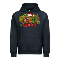 Navy christmas granny claus Urban Hoodie - FaDigitalArtStudio