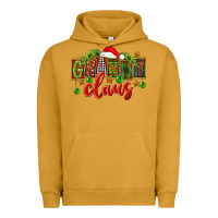 Pigment Peanut Butter christmas granny claus Urban Hoodie - FaDigitalArtStudio