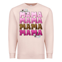 Pale Pink Mama Mama Mama Mama Mother's Day Premium Sweatshirt - CowGirlArtShop