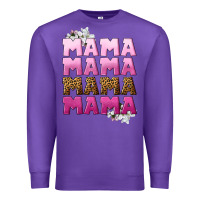 Purple Mama Mama Mama Mama Mother's Day Premium Sweatshirt - CowGirlArtShop