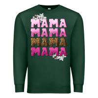 Sports Green Mama Mama Mama Mama Mother's Day Premium Sweatshirt - CowGirlArtShop