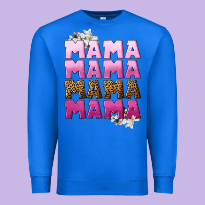 Mama Mama Mama Mama Mother's Day Premium Sweatshirt Designed By Cowgirlartshop