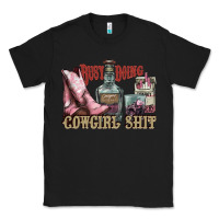 Black busy doing cowgirl shit liquor boots cigarette Classic Tee - NancyCooperArtShop