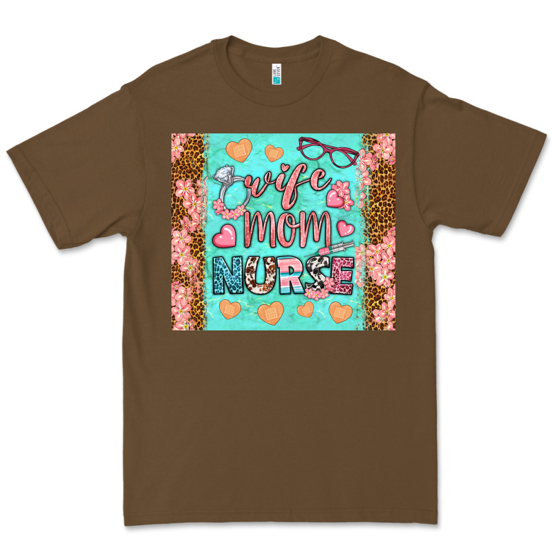 Wife Mom Nurse Tumbler Premium Tee by BundleAndBundleShop | Teevron