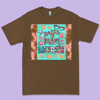 Wife Mom Nurse Tumbler Premium Tee Designed By Bundleandbundleshop