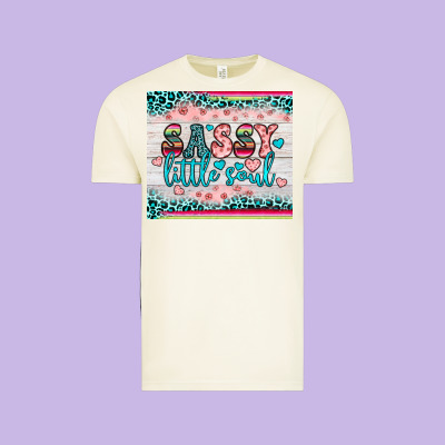 Sassy Little Soul Vintage Tee Designed By Jahusdesignshop