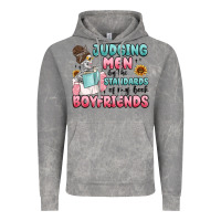 Cloud Rock judging men by the standards of my book boyfriends Vintage Hoodie - MaliasSmallBusiness