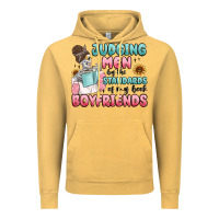 Vintage Mustard judging men by the standards of my book boyfriends Vintage Hoodie - MaliasSmallBusiness