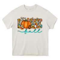 Cream love fall love Heavy Core Tee - Artiststas