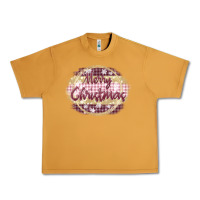 Peanut Butter merry christmas pink Urban Heavy Tee - MaliasSmallBusiness