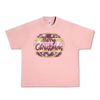 Salmon merry christmas pink Urban Heavy Tee - MaliasSmallBusiness