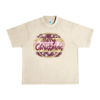 Sandshell merry christmas pink Urban Heavy Tee - MaliasSmallBusiness