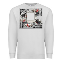 Dove Grey senior 2024 customizable Premium Sweatshirt - CowGirlArtShop