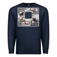 Navy senior 2024 customizable Premium Sweatshirt - CowGirlArtShop
