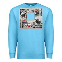 Ocean Blue senior 2024 customizable Premium Sweatshirt - CowGirlArtShop