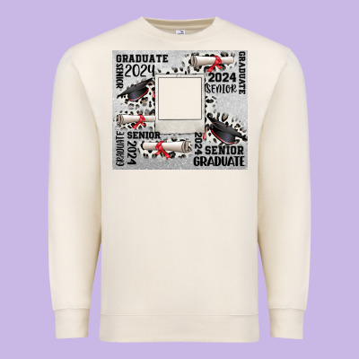 Senior 2024 Customizable Premium Sweatshirt Designed By Cowgirlartshop