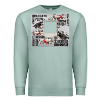 Seafoam senior 2024 customizable Premium Sweatshirt - CowGirlArtShop