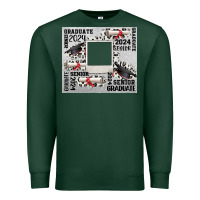 Sports Green senior 2024 customizable Premium Sweatshirt - CowGirlArtShop