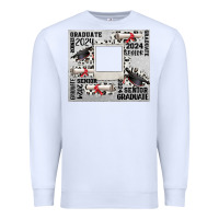 White senior 2024 customizable Premium Sweatshirt - CowGirlArtShop
