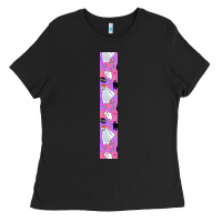 Black Halloween Key Fob Ladies Tee - BundleAndBundleShop