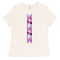 Bone Halloween Key Fob Ladies Tee - BundleAndBundleShop