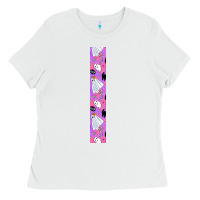 White Halloween Key Fob Ladies Tee - BundleAndBundleShop