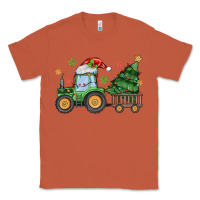 Copper christmas tractor Classic Tee - MaliasSmallBusiness