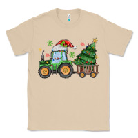 Mushroom christmas tractor Classic Tee - MaliasSmallBusiness