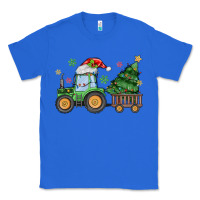 True Royal christmas tractor Classic Tee - MaliasSmallBusiness