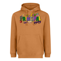 Meerkat principal mardi gras cowgirl Heavyweight Hoodie - CowGirlArtShop