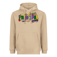 Mushroom principal mardi gras cowgirl Heavyweight Hoodie - CowGirlArtShop