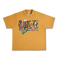Peanut Butter love nurse Urban Heavy Tee - NancyCooperArtShop