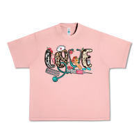 Salmon love nurse Urban Heavy Tee - NancyCooperArtShop