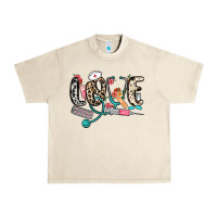 Sandshell love nurse Urban Heavy Tee - NancyCooperArtShop