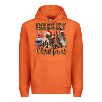 Carrot merry christmas trees Premium Hoodie - CowGirlArtShop
