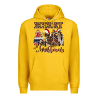 Lemon merry christmas trees Premium Hoodie - CowGirlArtShop