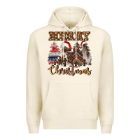 Tofu merry christmas trees Premium Hoodie - CowGirlArtShop