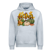 Heather Grey mama pumpkin Urban Hoodie - BundleAndBundleShop