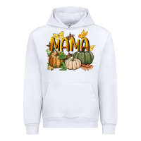 White mama pumpkin Urban Hoodie - BundleAndBundleShop