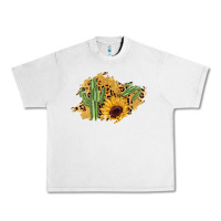 Lunar Rock cactus leopard sunflower glitter  patch Urban Heavy Tee - AdoDesignShop