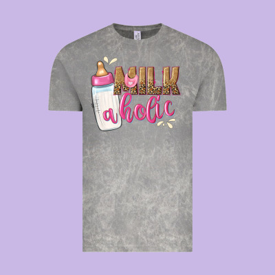Milkaholic Girls Vintage Tee Designed By Nancycooperartshop