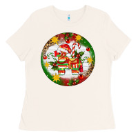 Bone Christmas Pinata Ornament Ladies Tee - Artiststas