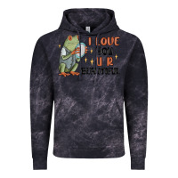 Cloud Black i love you u r beautiful frog Vintage Hoodie - MaliasSmallBusiness